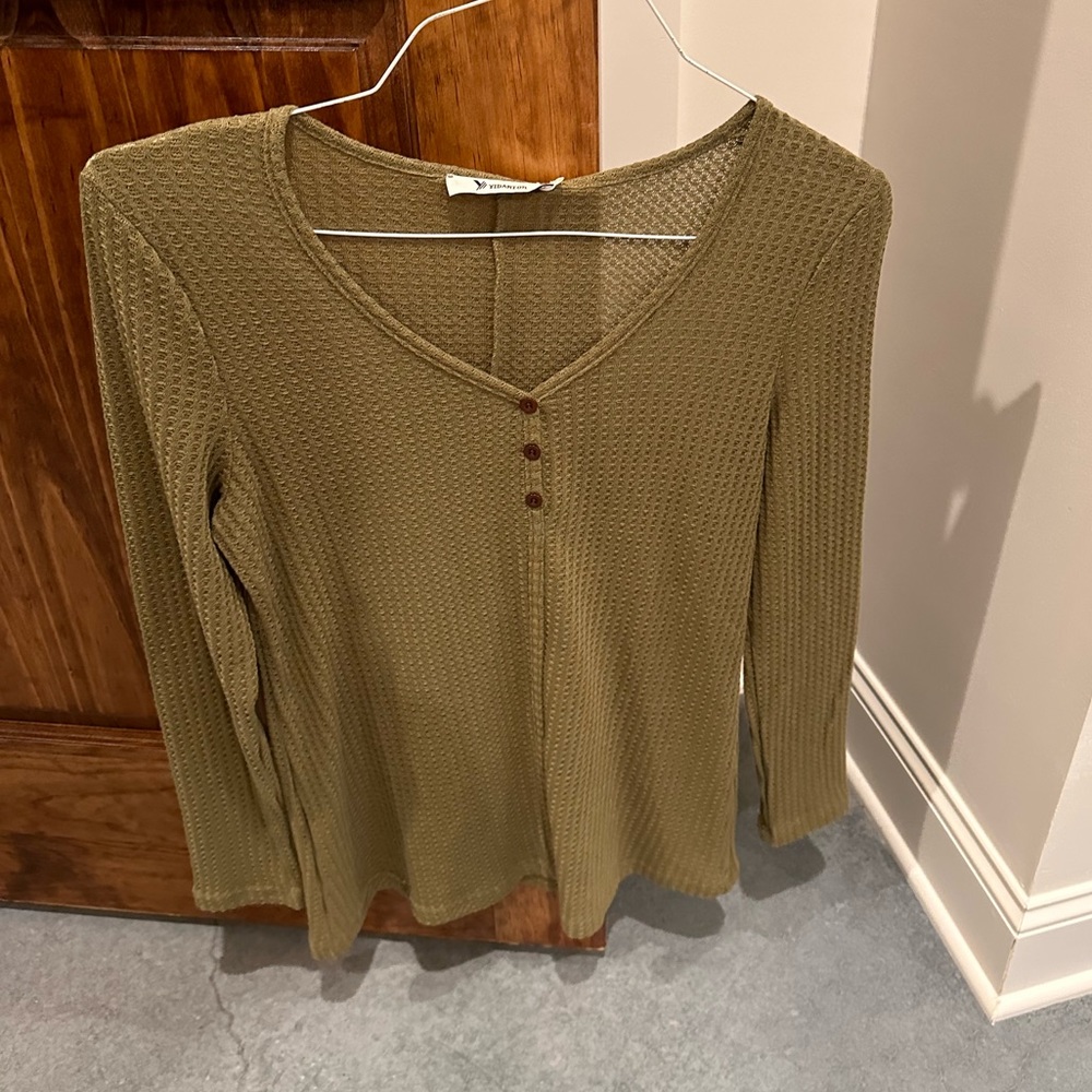 Waffle long sleeve